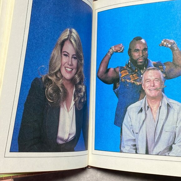 TV Superstars Scrapbook Hardcover 1984 Weekly Reader Books - Picture 6 of 10